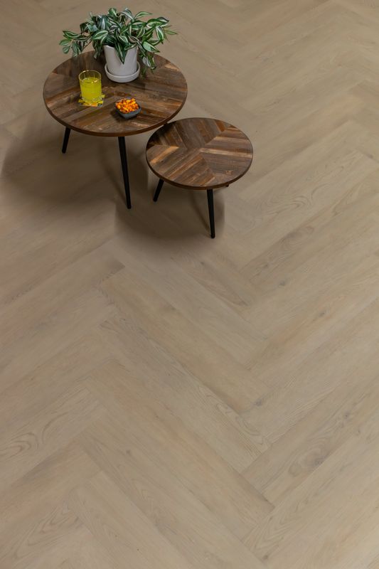 Mystiq Visgraat 2903 (rigid click) Smoked light