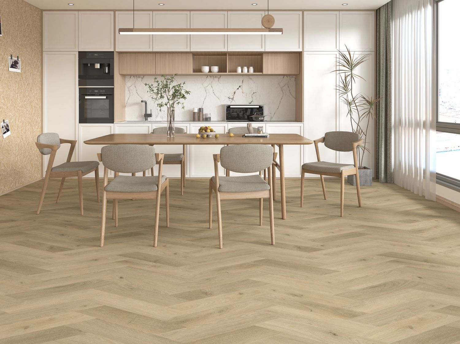 Vario Special 3805 (Weense punt) Prestige Oak Smoked Light