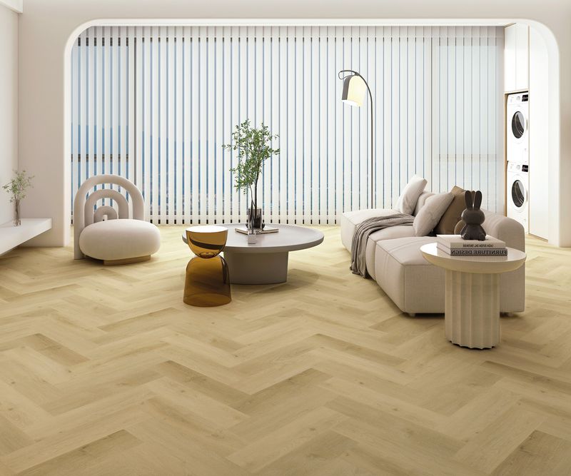 Vario Visgraat 4404 (dryback) Prestige Oak Light