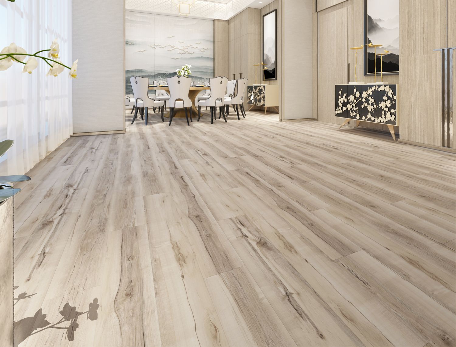 Pavimenti Asti Rigid Click rechte plank en visgraat