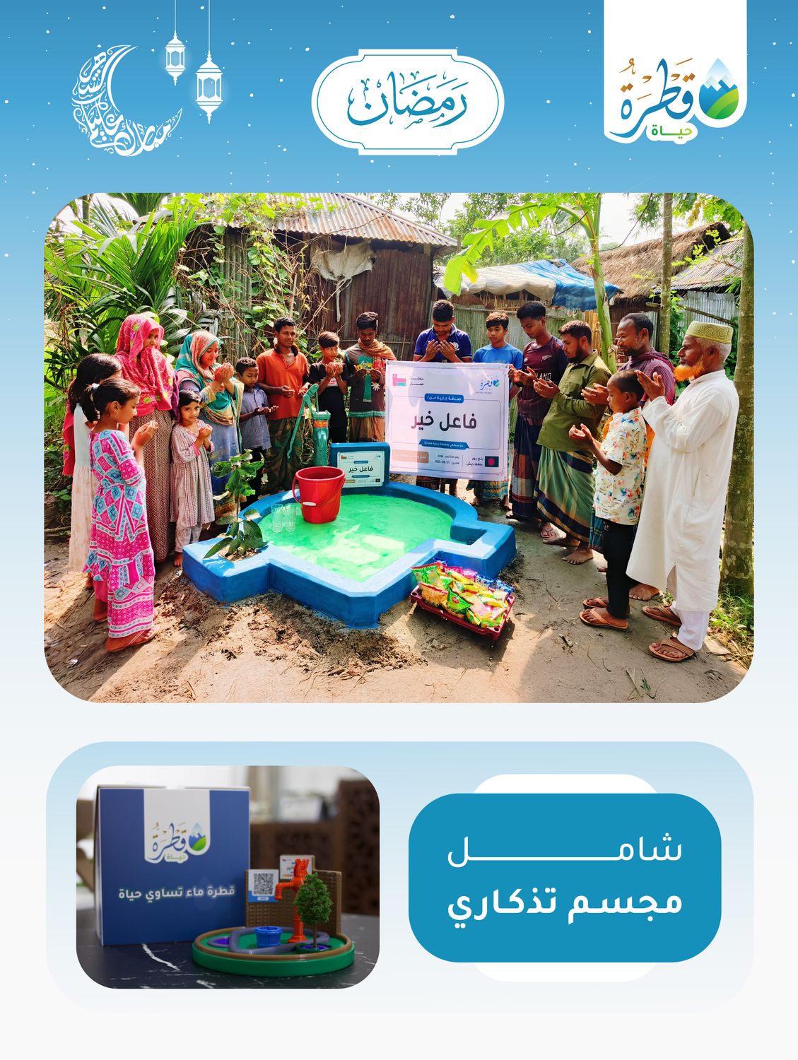 Shallow well with excellent hand pump (Pakistan - Bangladesh)