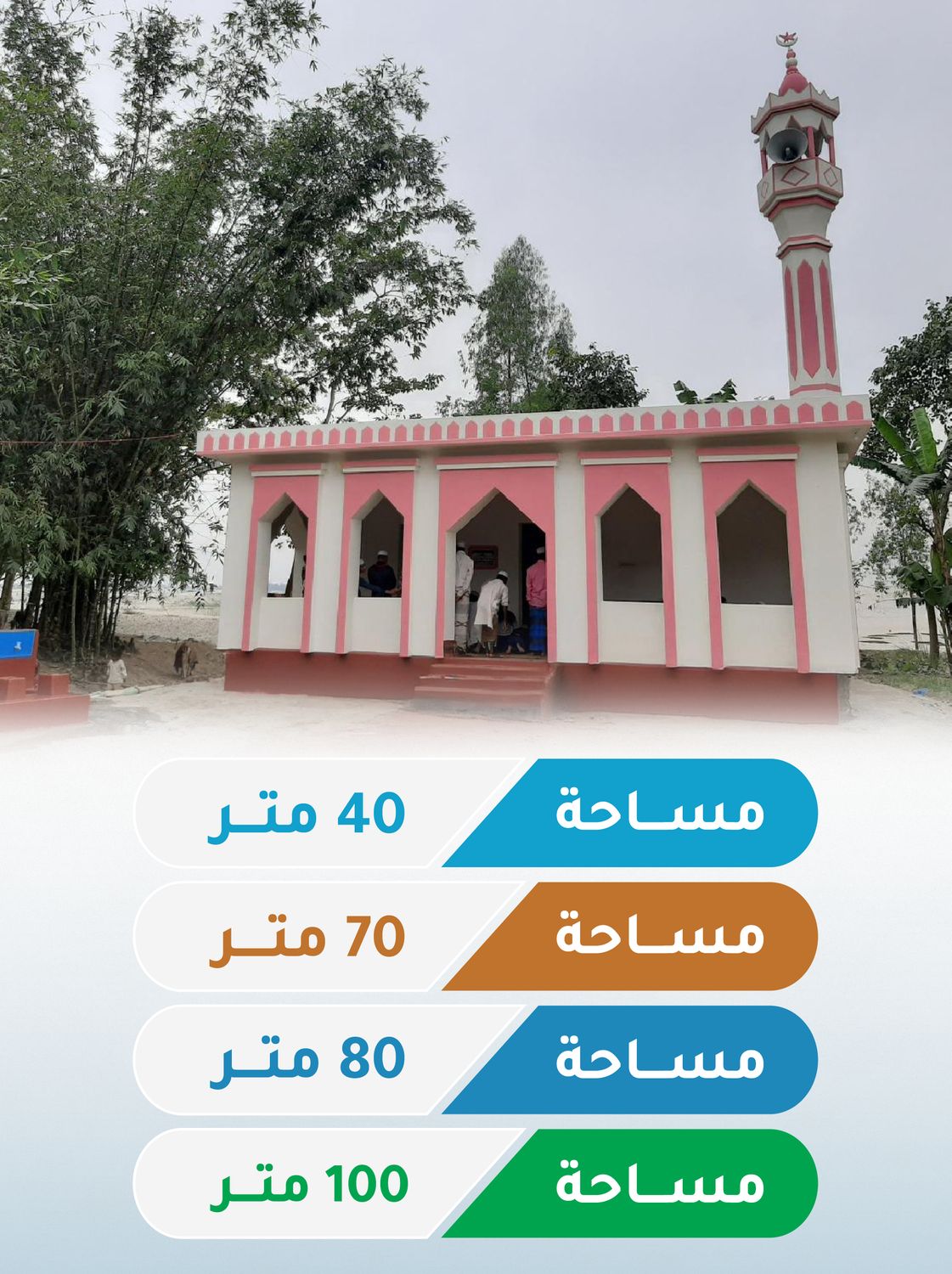 Mosques in Asia (Pakistan - Bangladesh - India - Nepal)