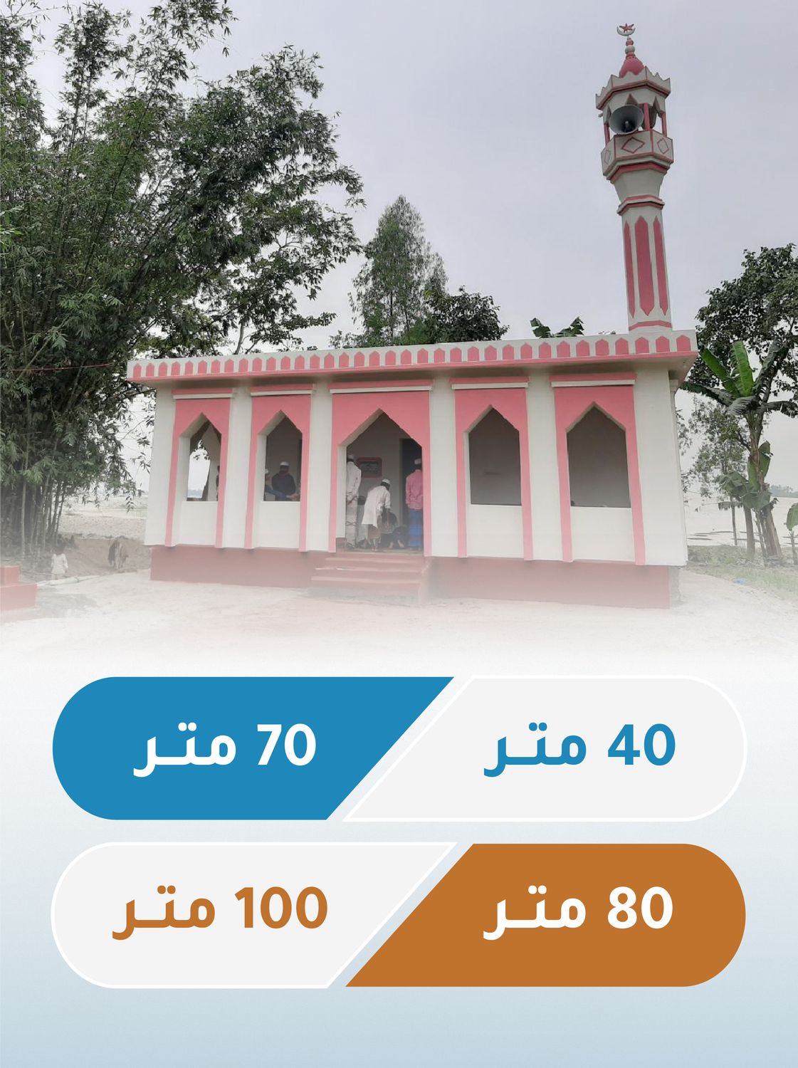 Mosques in Asia (Pakistan - Bangladesh - India - Nepal)