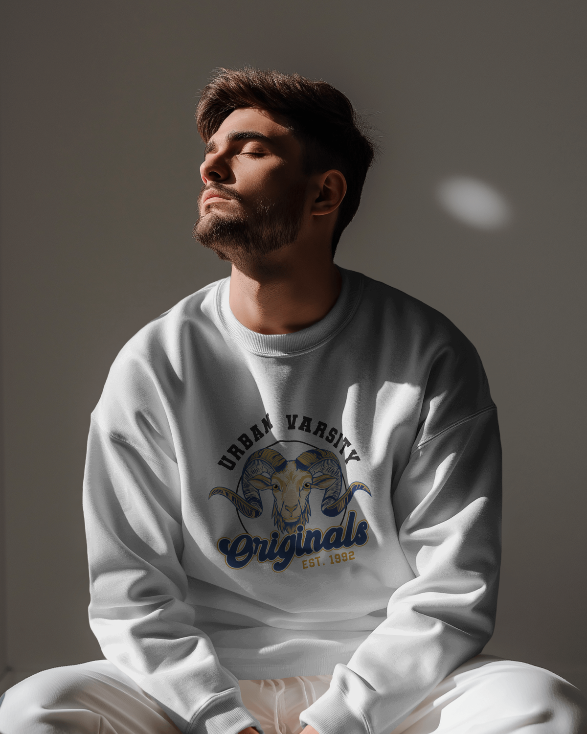 Urban Varsity Blue Aries Originals Sweatshirt