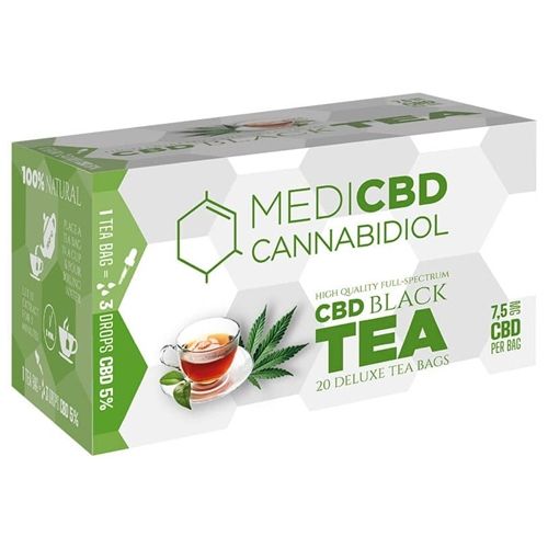 MediCBD Black Tea – 7.5mg CBD, X 20