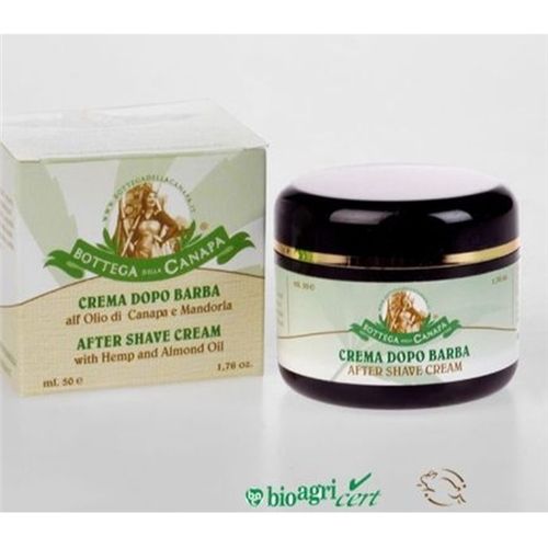 After Shave Cream With Hemp &amp; Almond Oil, 50ml