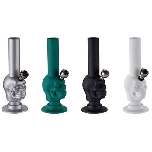 Champ High Skull Silicone Bong, 15cm