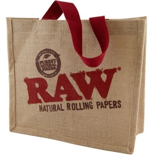 RAW Burlap Shopping Bag, 32 X 27 X 13cm