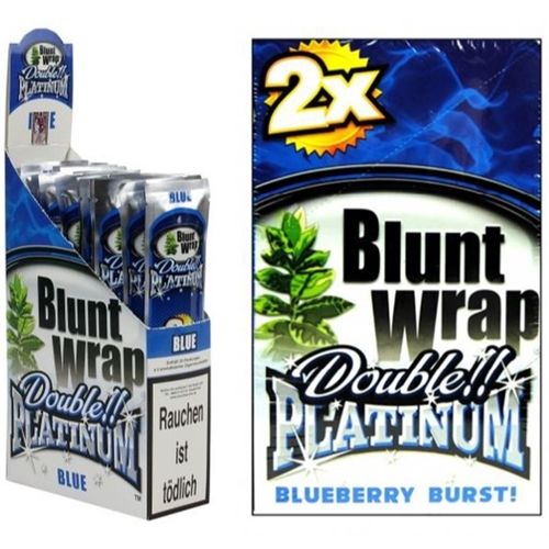 Blunt Wrap Blue, Blueberry Burst, X 2