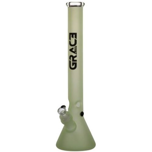 Grace Glass Green Pearl Beaker With 6 Shooter, 50cm