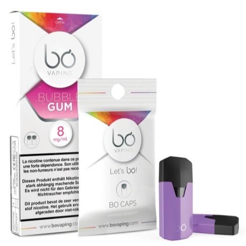 BO Plus Caps, Flavour: Bubble Gum