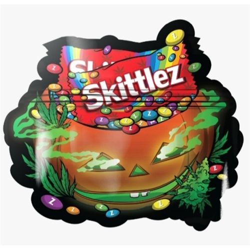 Zip-Lock Aluminium Bag Skittlez, 12cm