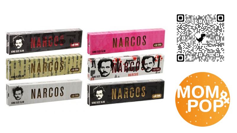 Narcos Limited Edition King Size Slim + Tips