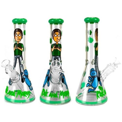Jerry Smith, Handcrafted Glass Bong, 25cm