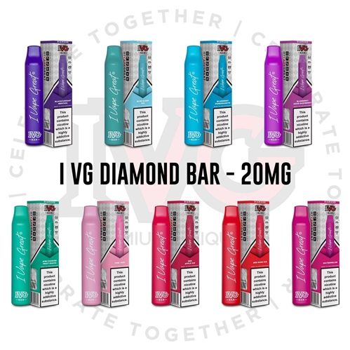 IVG Diamond Disposable Vape, 2ml, 600 puffs