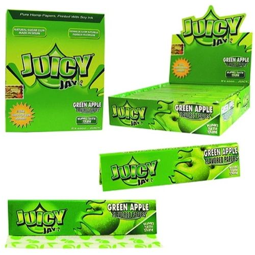 Juicy Jay&#39;s Green Apple King Size Slim