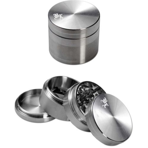 Black Leaf Stainless Steel Including Velvet Bag - 4 Parts, 38/33mm