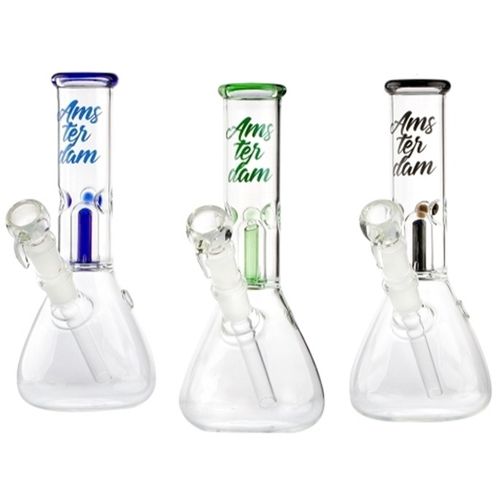 Amsterdam Beaker + Dome Percolator + Ice Notch, 23cm