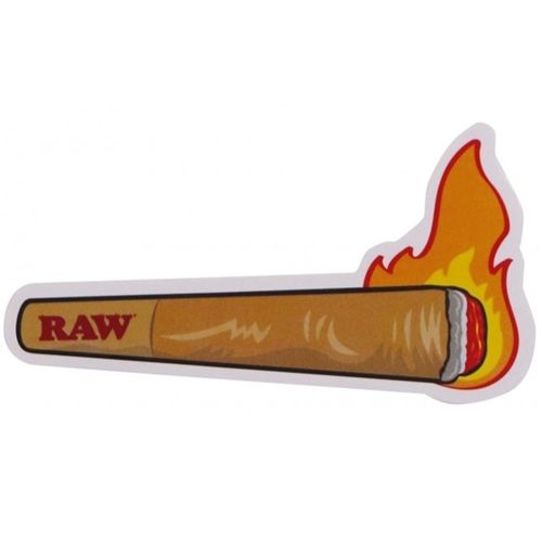 RAW Friendly Fire Cone Sticker