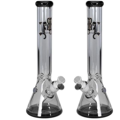 Black Leaf Beaker Ice Grey, 40cm