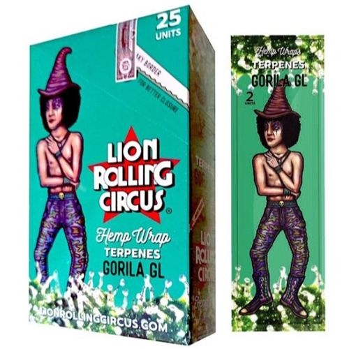 Lion Circus Hemp Wraps Gorila Glue, X 2