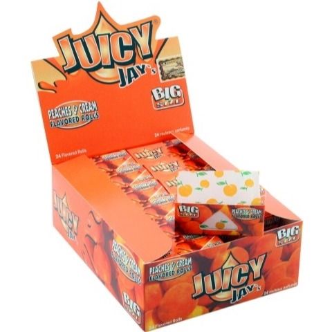 Juicy Jay&#39;s Peaches &amp; Cream Rolls, 5m