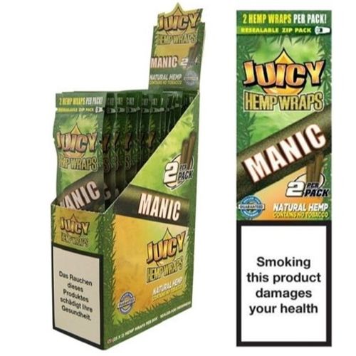 Juicy Hemp Wraps Manic, Mango
