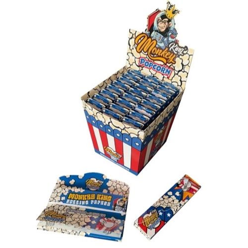 Monkey King Popcorn King Size Slim + Tips