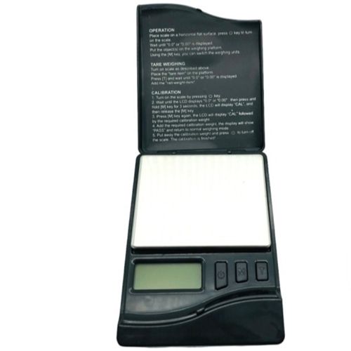 Professional Mini Scale Black 500/0.10g