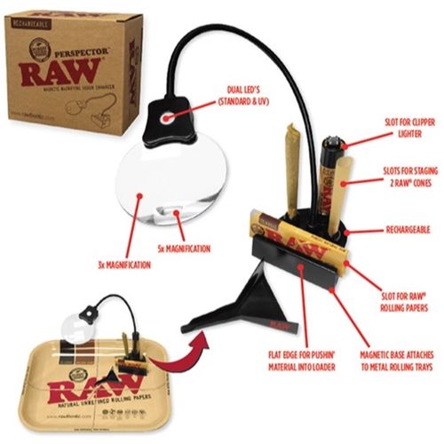 RAW Perspector &amp; Magnifier With 2 Lights