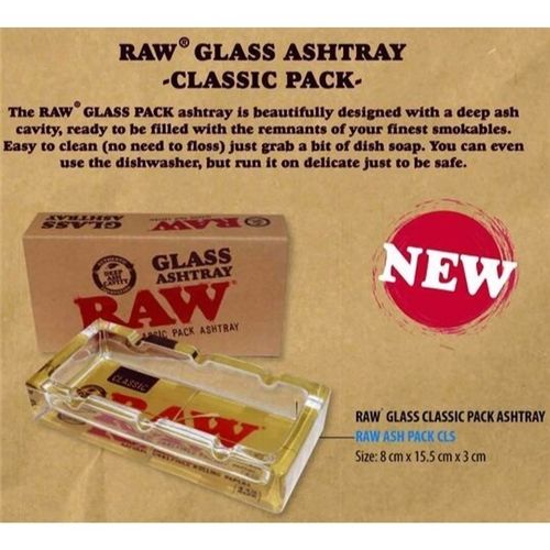 RAW Glass Classic Pack Ashtray