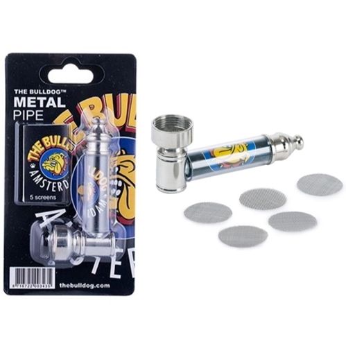 The Bulldog Amsterdam Metal Pipe, 7cm