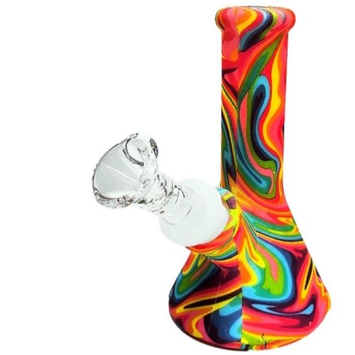 Psychedelic Dream Silicone Bong, 13cm