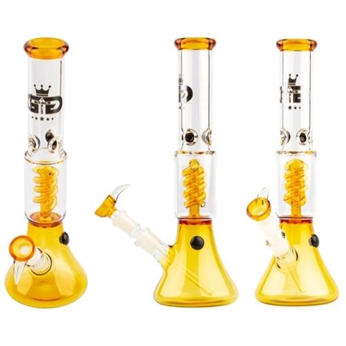 Small Boy Umber Beaker + Spiral Percolator, 34cm