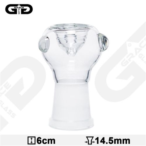 Grace Glass Herbs Bowl, 14.5 Female