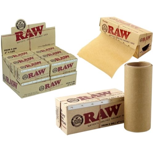 RAW Parchment Extraction Rolls, 100mm x 4m