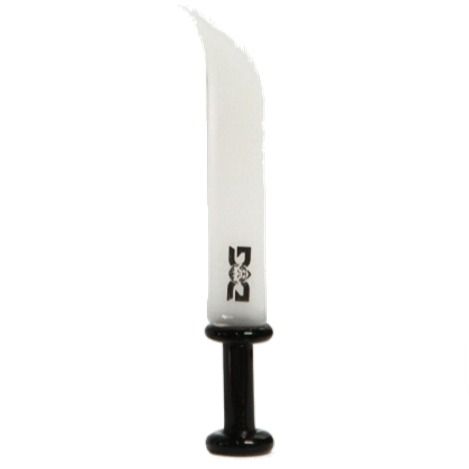 Glass Dabber Black Sword, 12cm