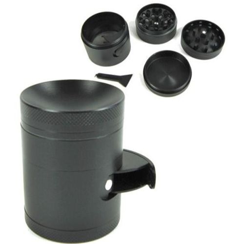 Black Matt With Portioner - 4 Parts, 38mm