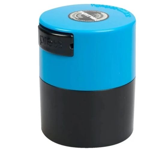 Tightpac Vacuum Container Black/Light Blue 0.12l/40g, 74/60mm
