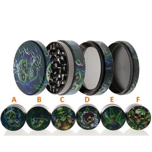 Skulls A - 4 Parts, 52mm