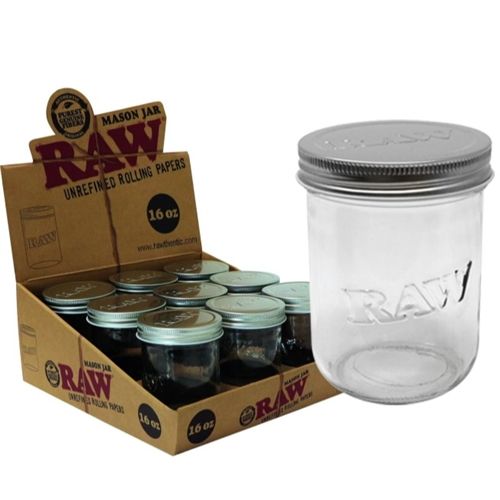 RAW Mason Jar, 16oz (475ml)