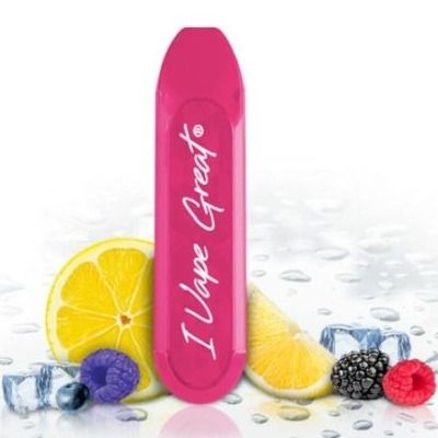 IVG Bar 800, 2ml, 800 puffs, Flavour: Berry Lemonade Ice