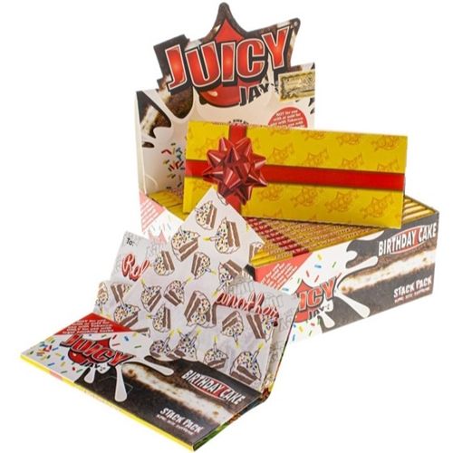 Juicy Jay&#39;s Birthday Cake King Size Supreme + Tips