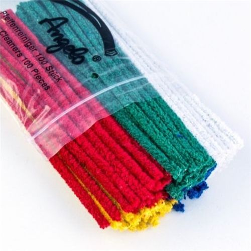 Angelo Coloured Pipe Cleaner, 16cm X 100