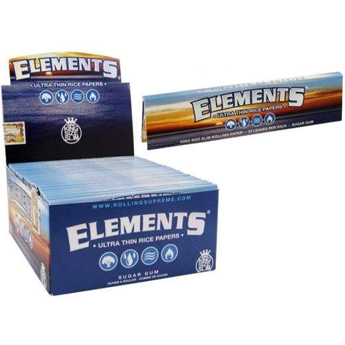 Elements Blue King Size Slim Rice Papers