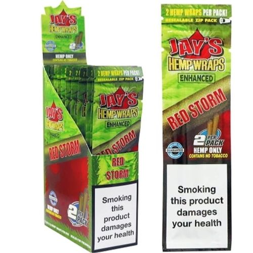 Jay&#39;s Hemp Wraps Red Storm, Cherry Pie