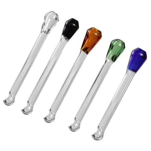 Glass Snorter with Spoon, 8.4cm