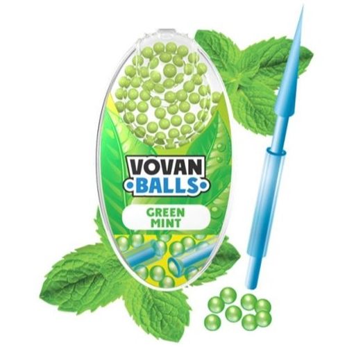 Vovan Aroma Capsules, X 100, Flavour: Green Mint