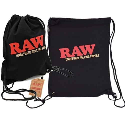 RAW Drawstring Bag Black