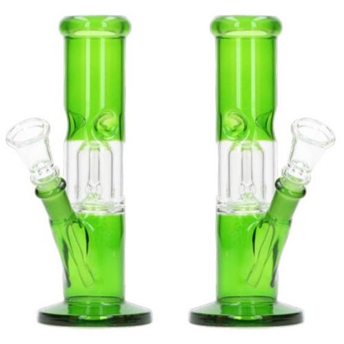 Green Cylinder + Ice Notches + Percolator, 20cm